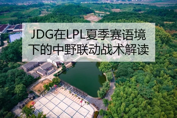 JDG在LPL夏季赛语境下的中野联动战术解读